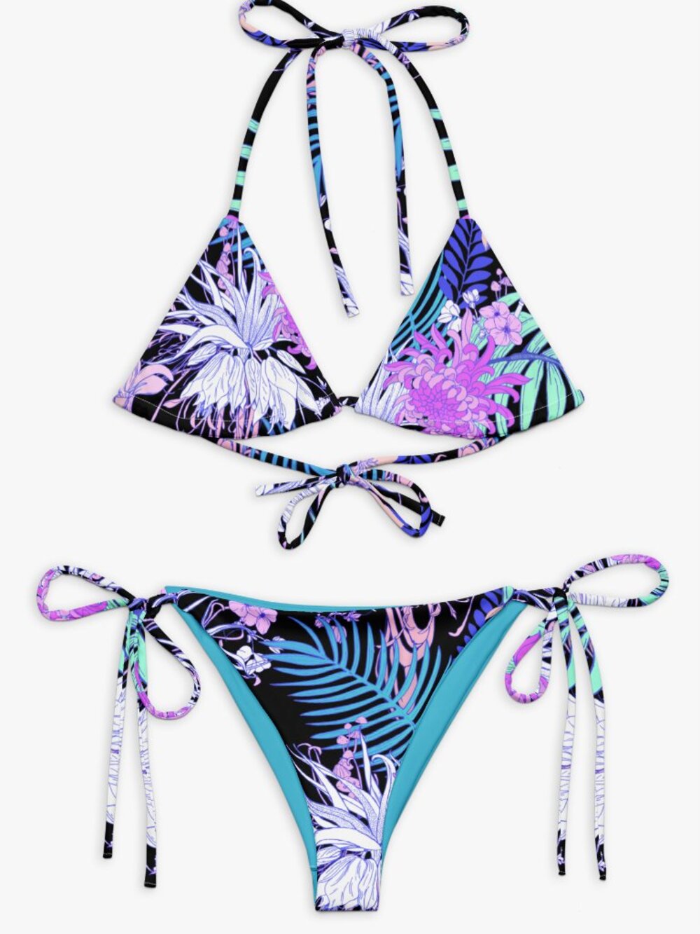 Amphibians & Flowers Bikini